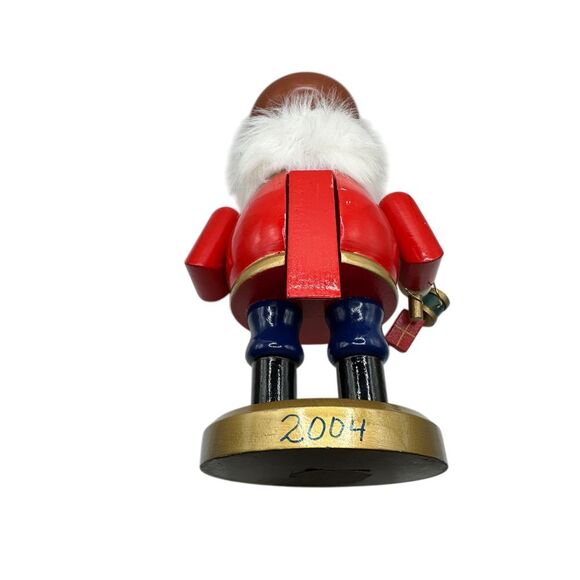 Sadler Fritz Nutcracker Christmas Holiday Decor Collectible 2004 Wooden Figure - Picture 4 of 6
